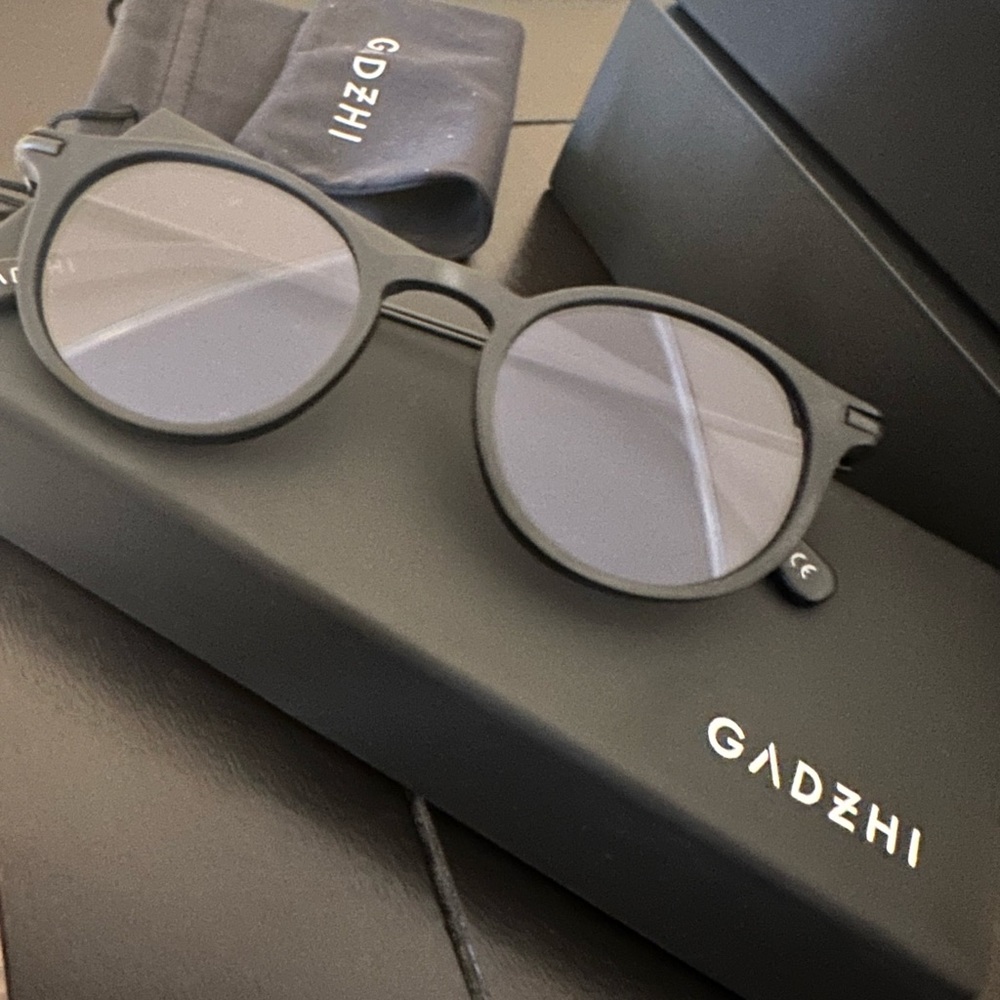 gadzhi g1 matte black sunglasses